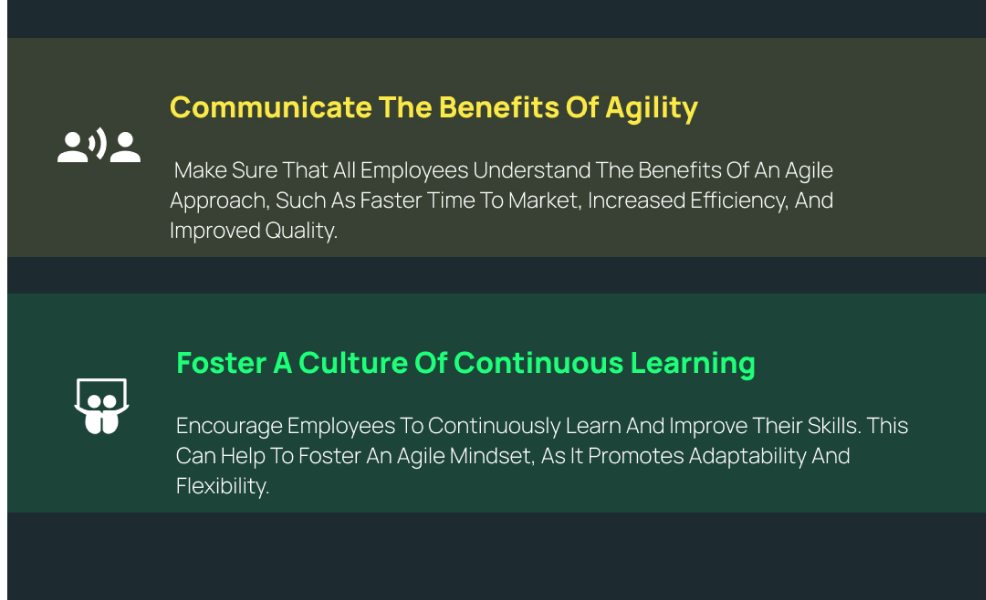 How to foster an Agile mindset in your organization