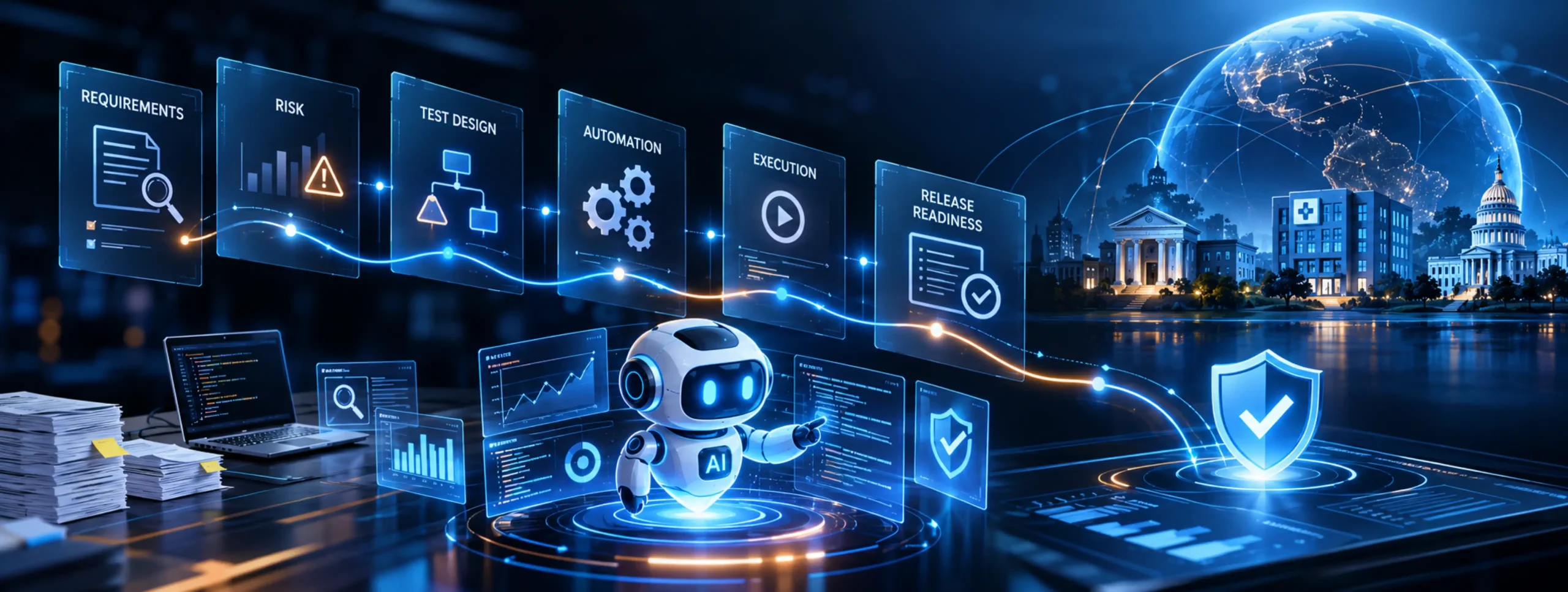 From Hope to Evidence: How QMentisAI Redefines Quality Engineering for the Agentic Era (Part 1)